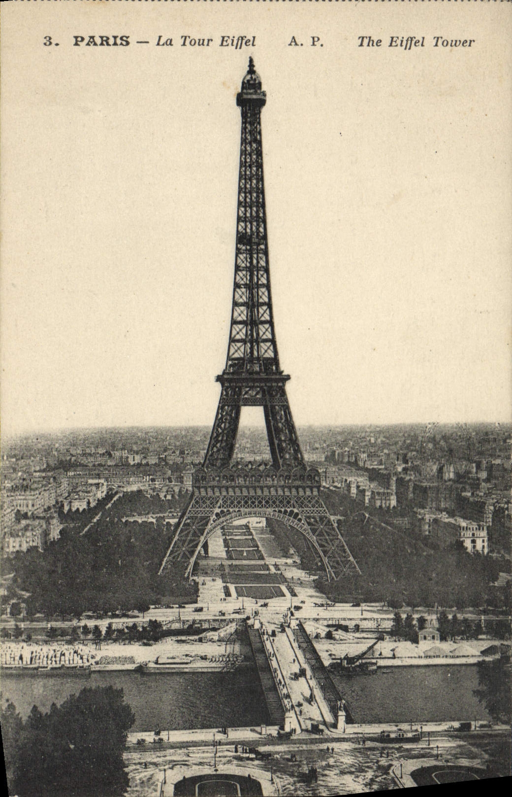CPA Paris La Tour Eiffel