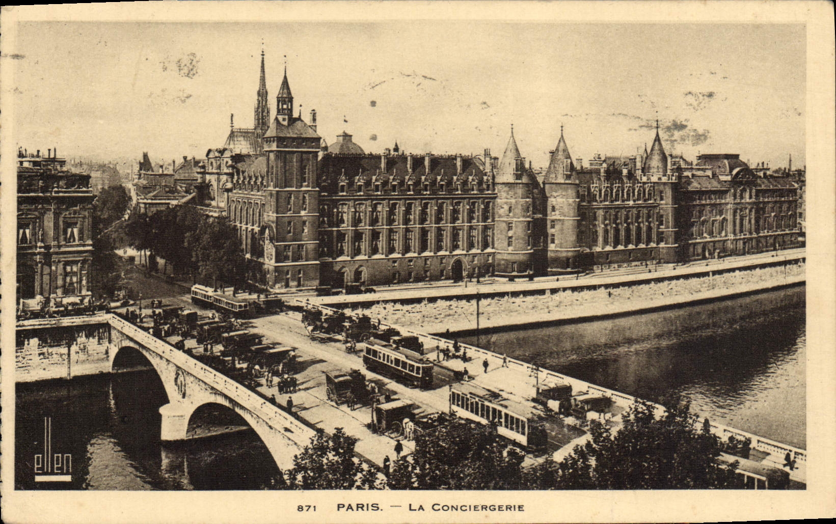 CPA Paris La Conciergerie