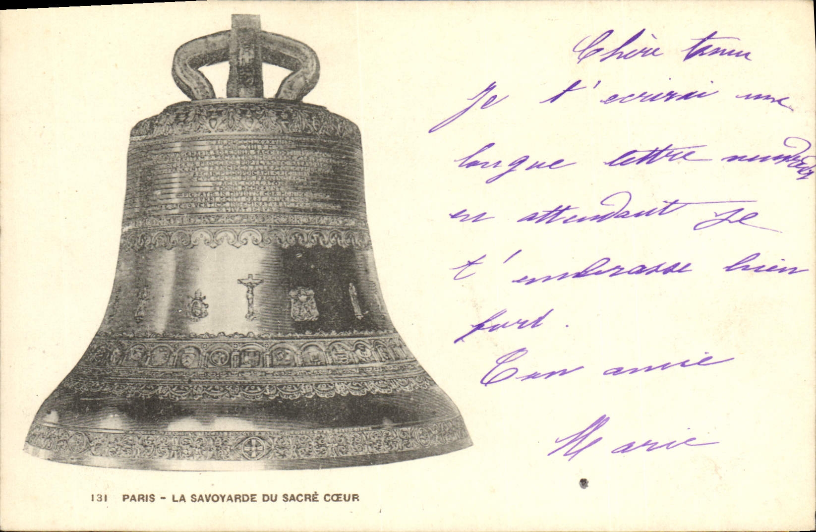 CPA Paris La Savoyarde Du Sacre Coeur Cloche Montmartre