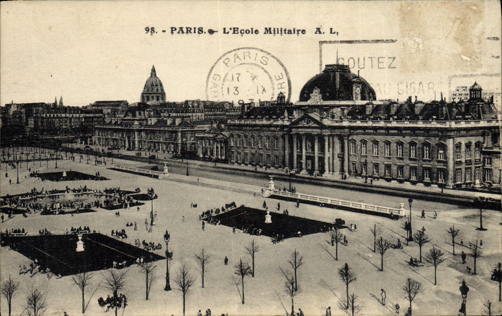 CPA Paris L'Ecole Militaire