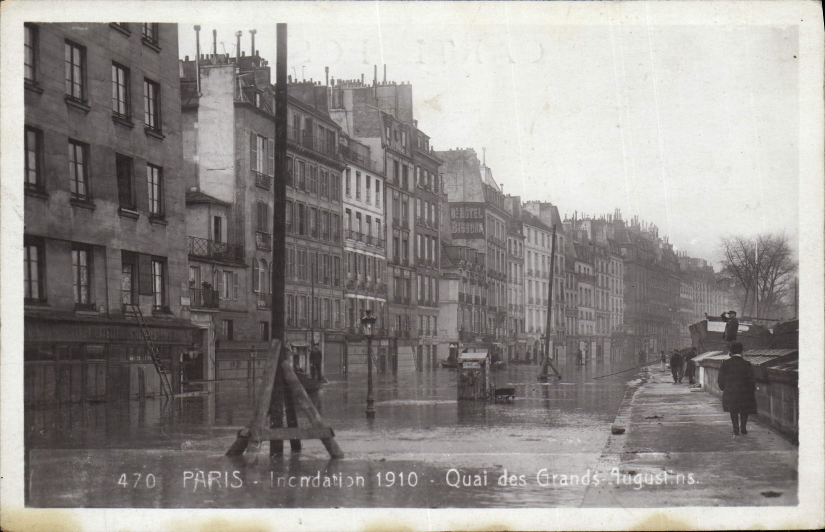CPA Paris Quai Des Grands Augustins