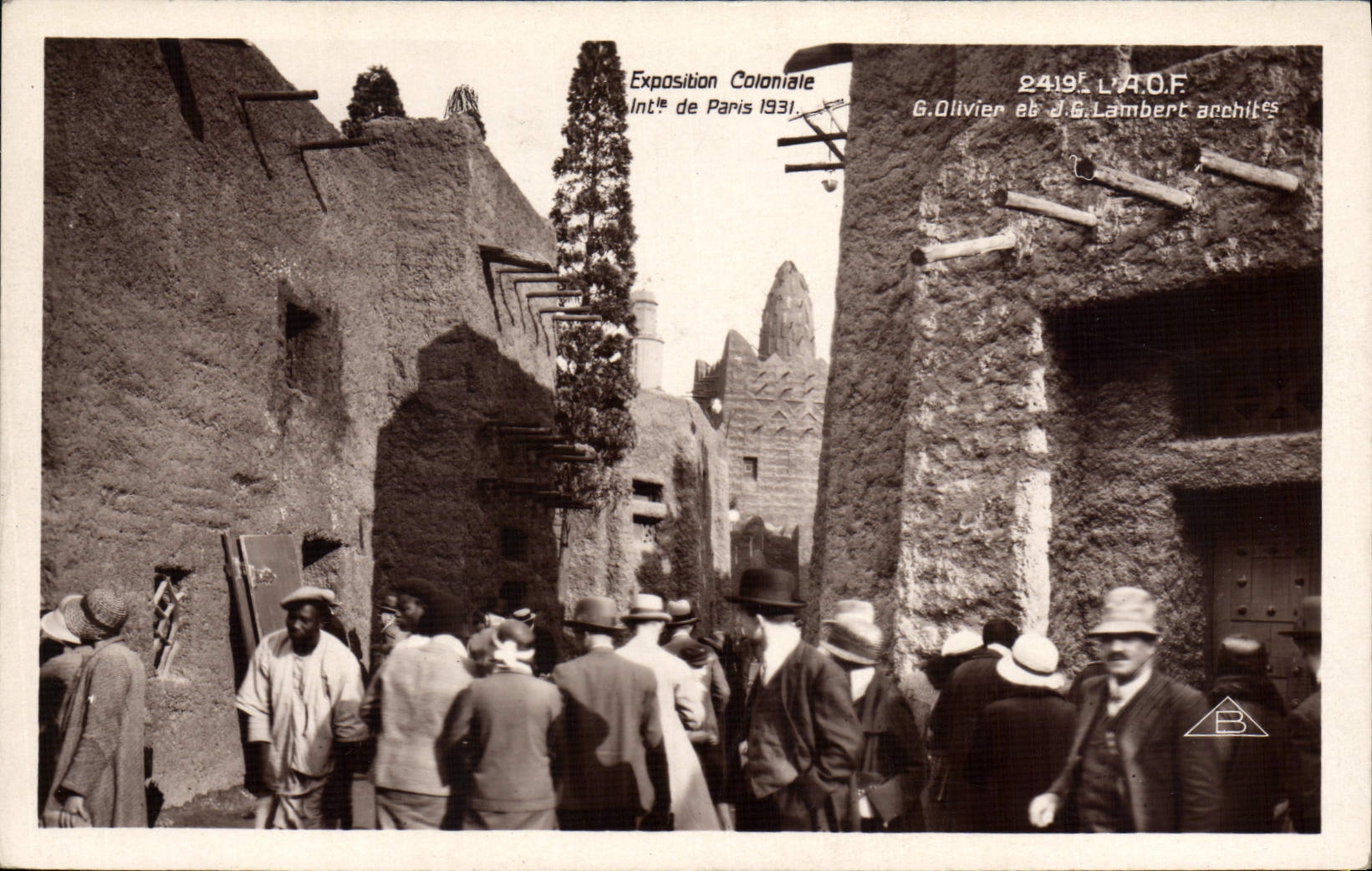 CPA Exposition Coloniale De Paris L'AOF