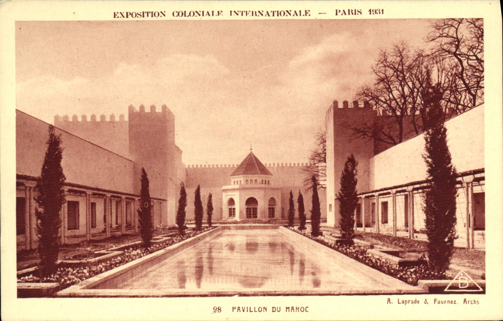 CPA Exposition Coloniale internationale Paris 1931 Pavillon Du Maroc