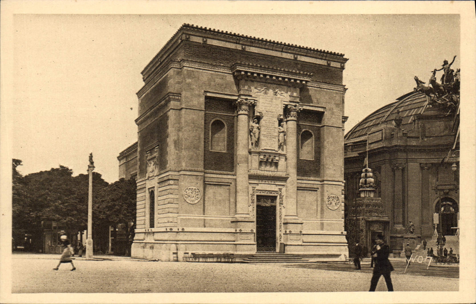 CPA Exposition Internationale Des Arts Decoratifs Paris 1925 Pavillon National Italien