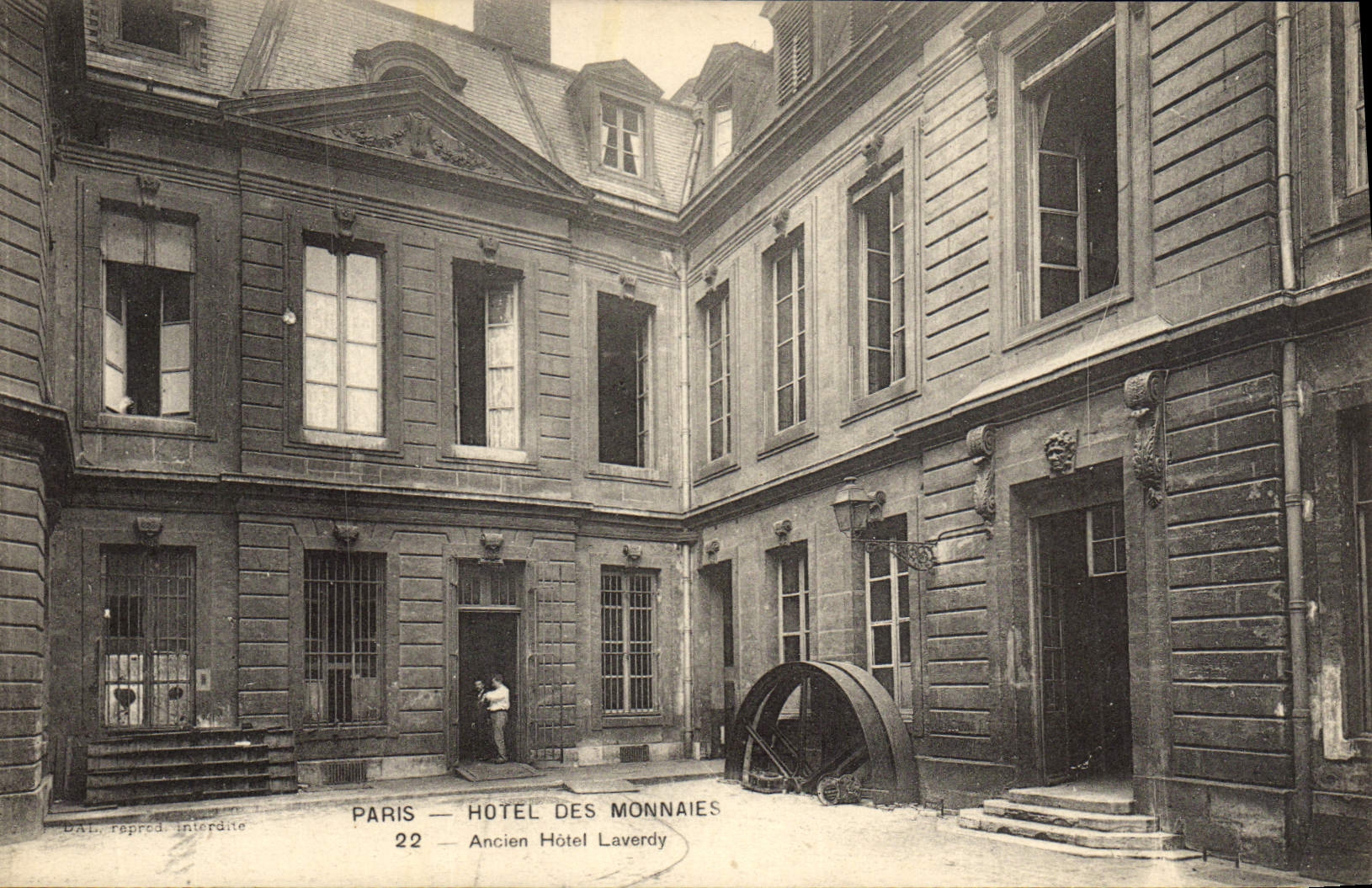 CPA Paris Hotel Des Monnaies Ancien Hotel Laverdy