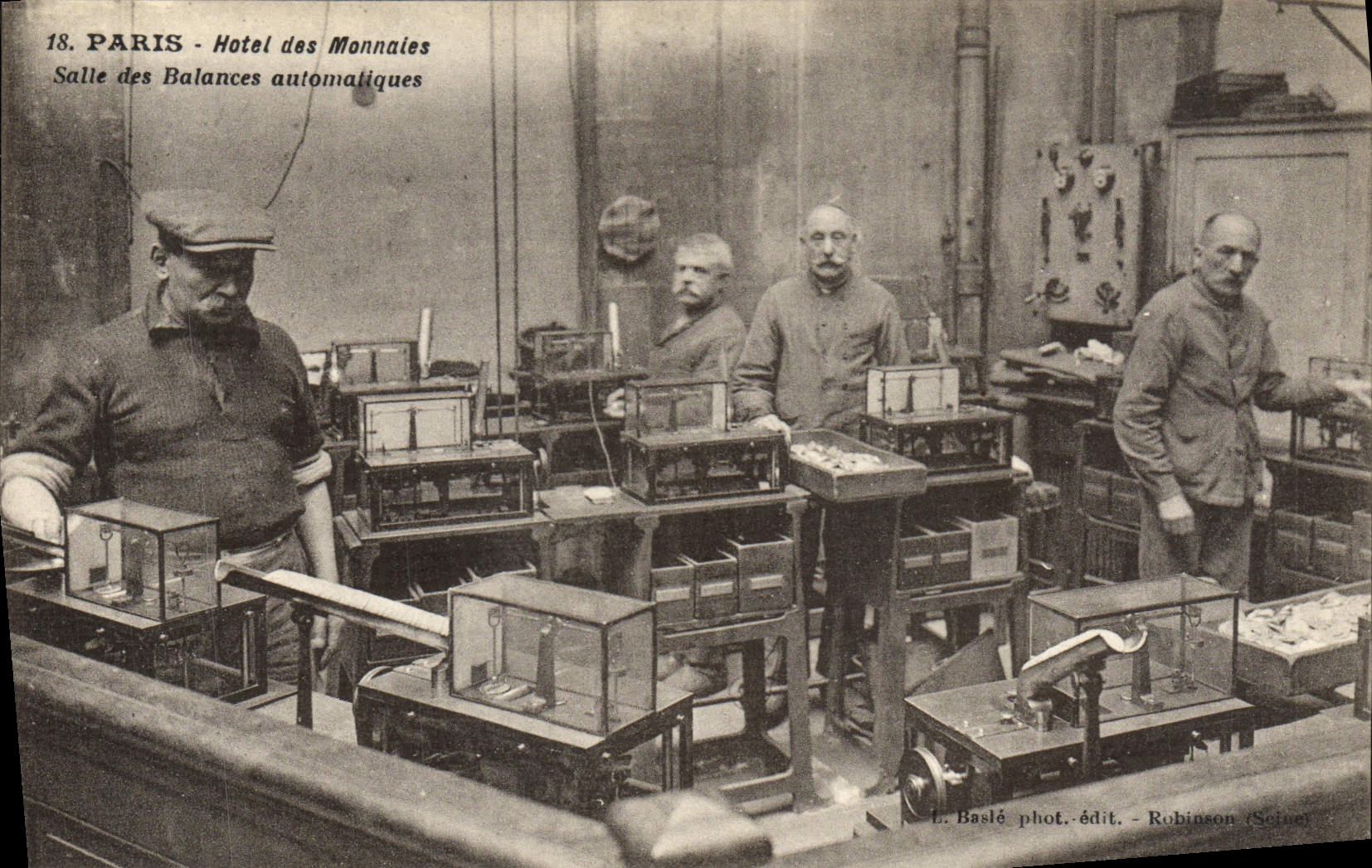 CPA Paris Hotel Des Monnaies Salle Des Balances Automatiques