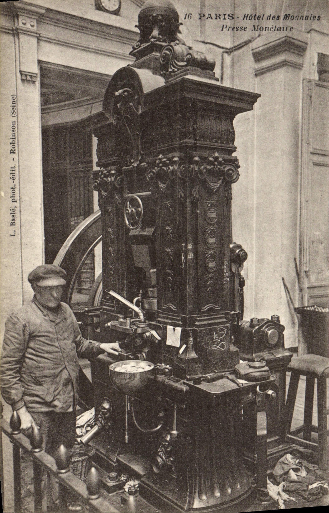 CPA Paris Hotel Des Monnaies Presse Monetaire