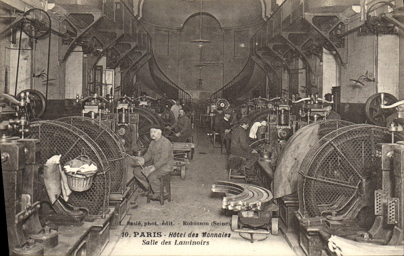 CPA Paris Hotel Des Monnaies Salle Des Laminoirs