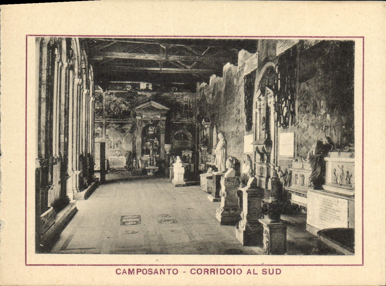 Al de Camposanto Corridolo de la POSTAL de la VENDIMIA meridional
