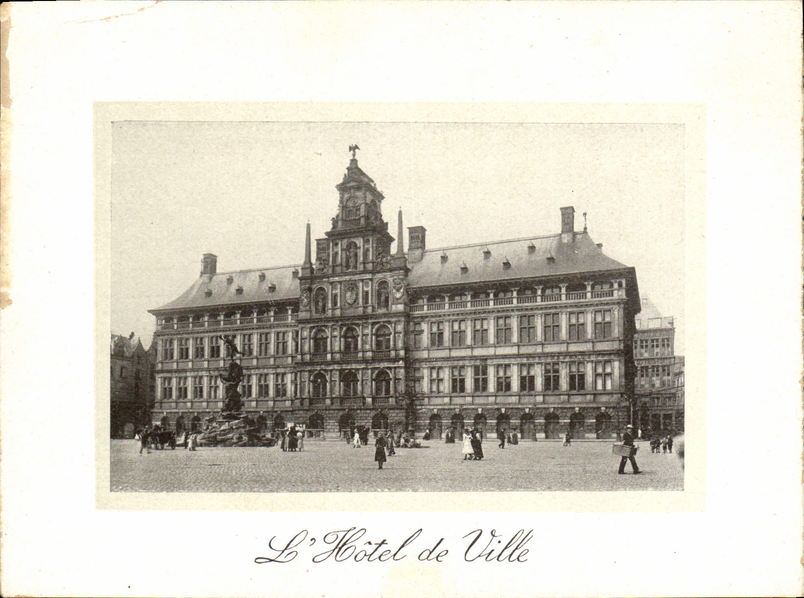 CPA Anver L'Hotel De Ville
