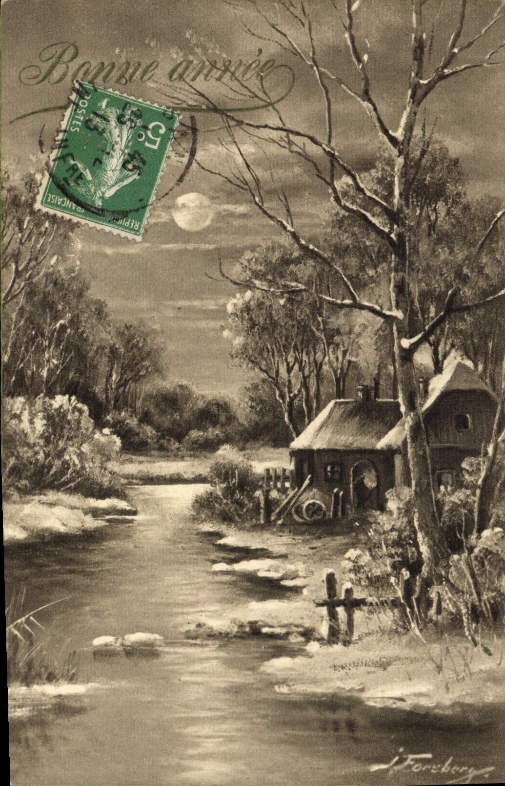 CPA Fantaisie Bonen annee