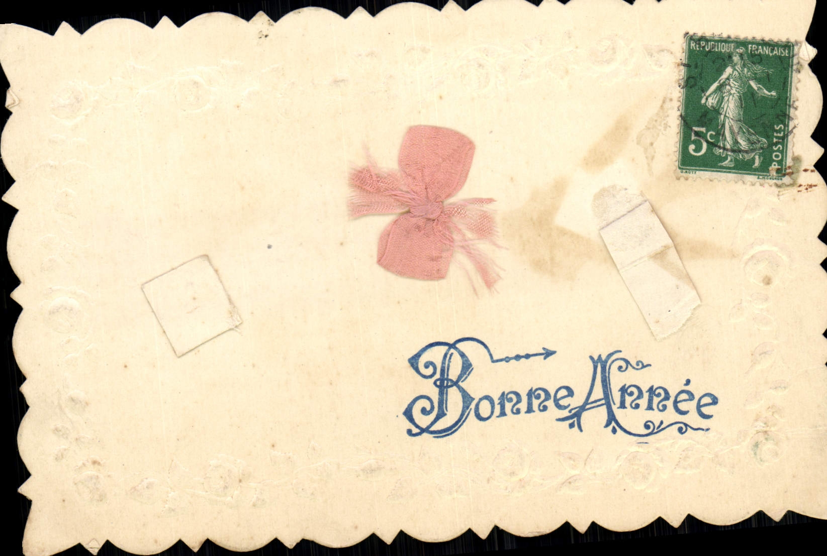 CPA Fantaisie Bonne annee