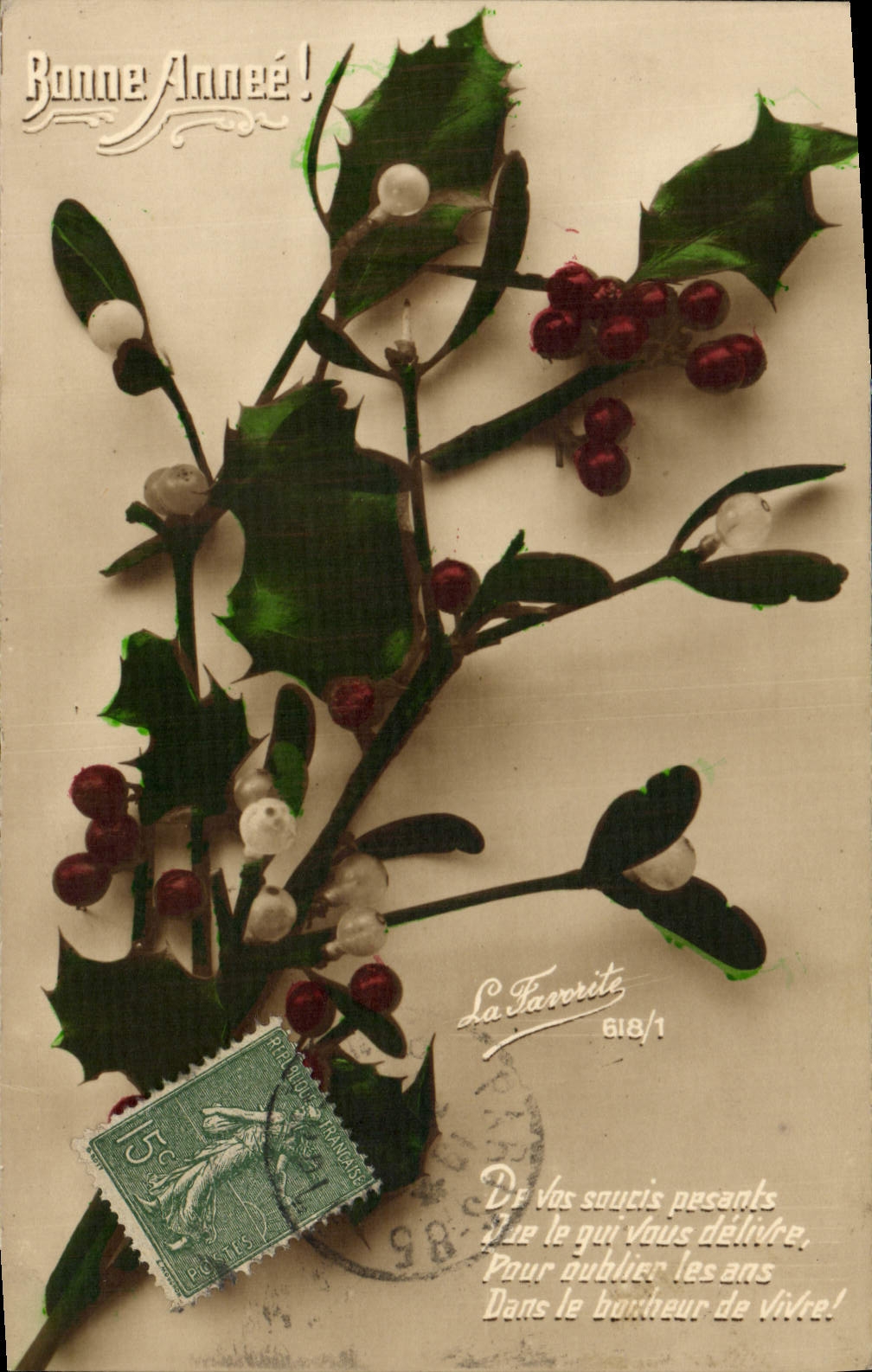 CPA Fantaisie Fleurs