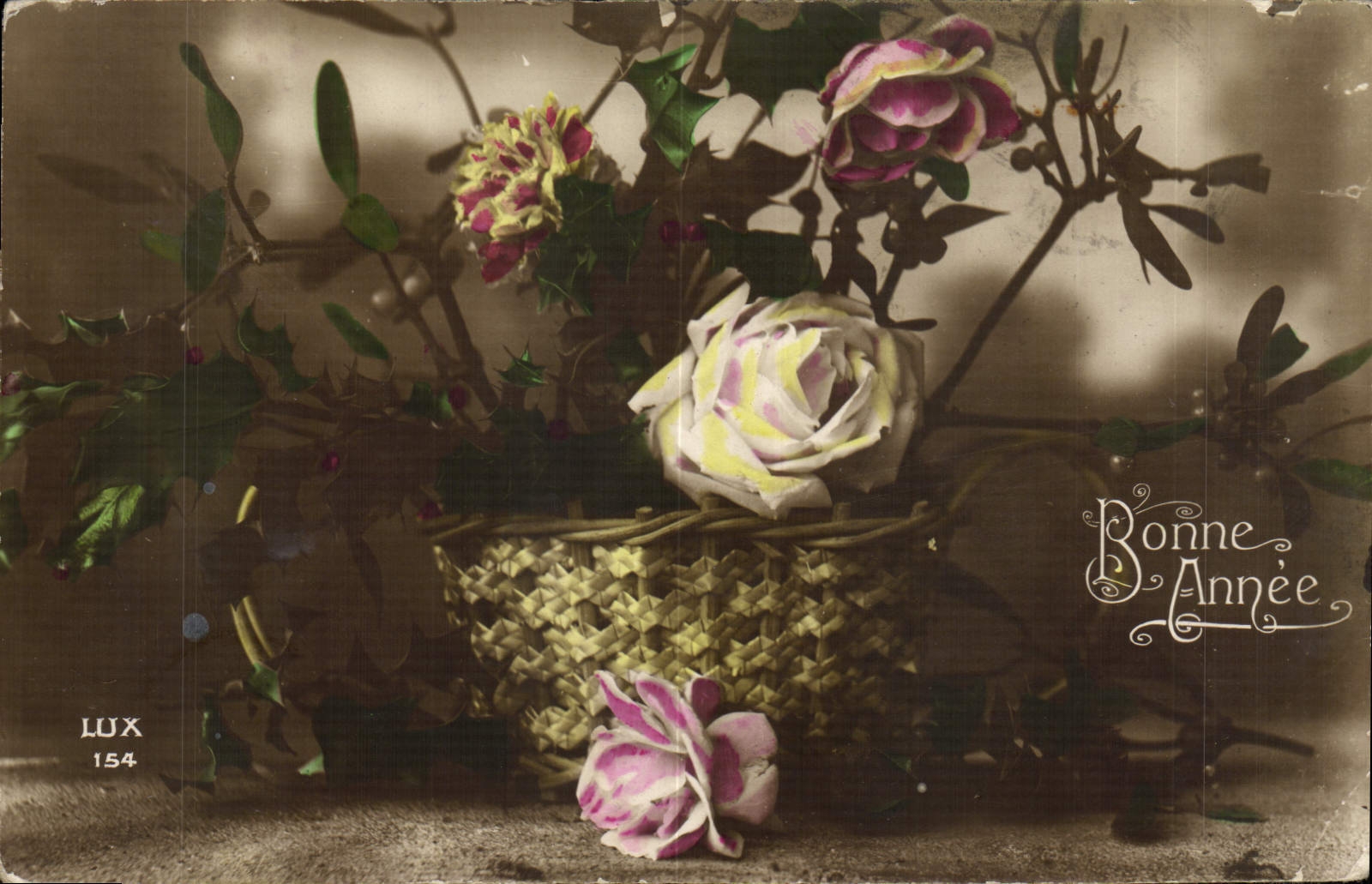 CPA Fantaisie Fleurs