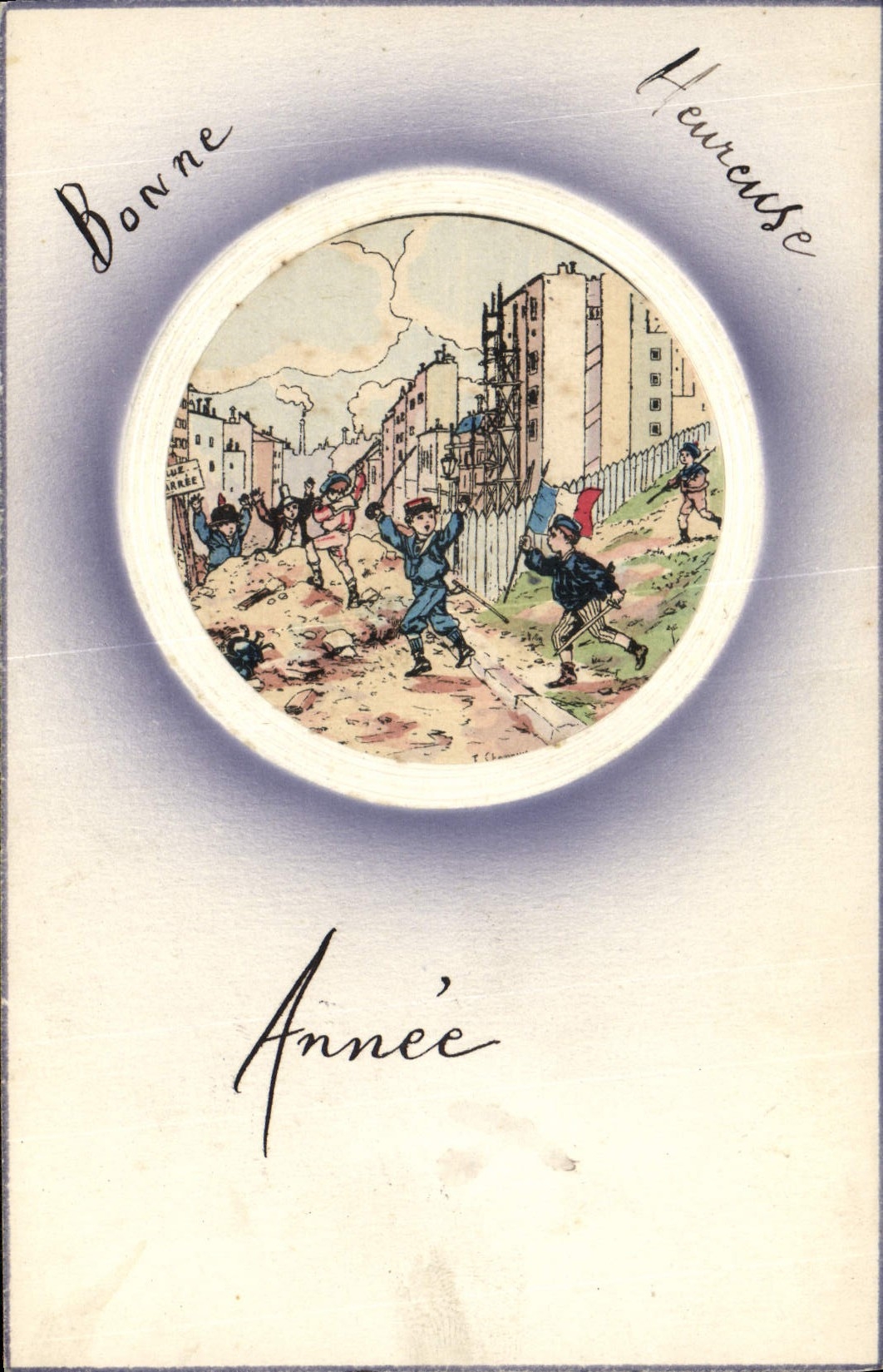 CPA Fantaisie Enfants Soldats Militaria