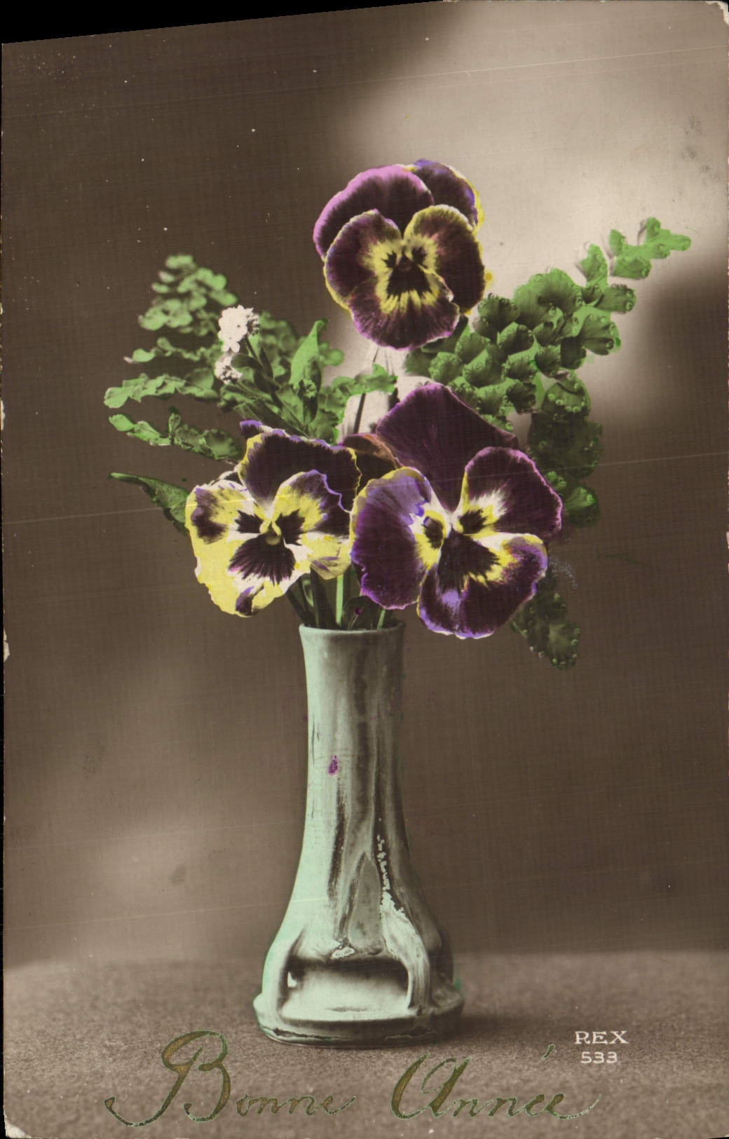 CPA Fantaisie Fleurs