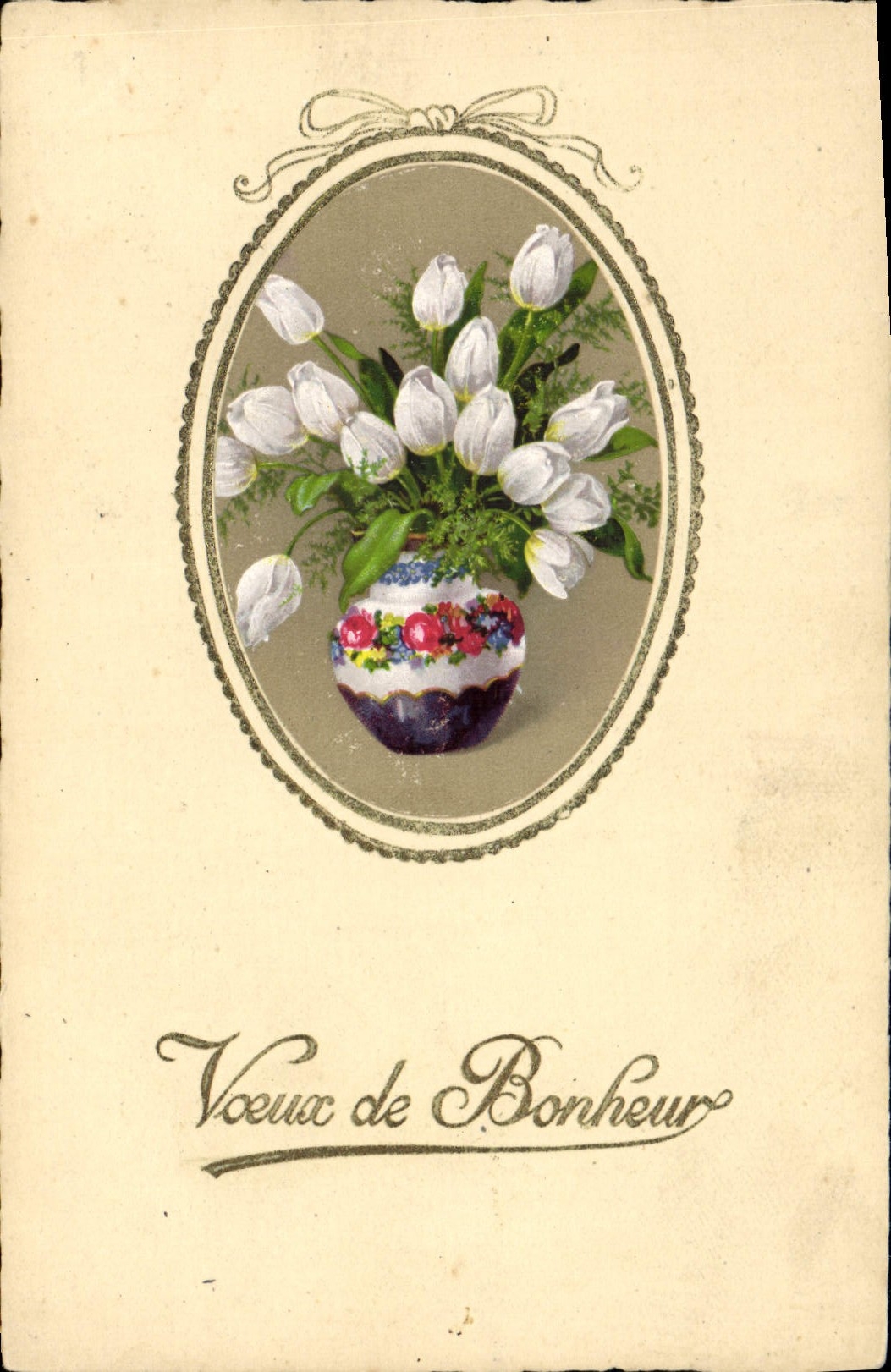 CPA Fantaisie Fleurs