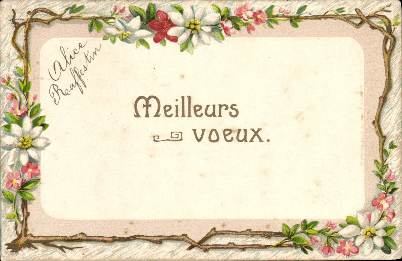 CPA Fantaisie Fleurs