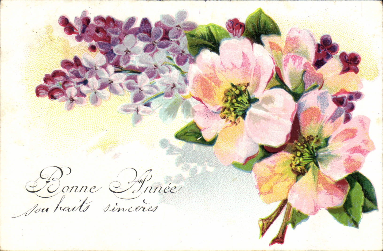 CPA Fantaisie Fleurs