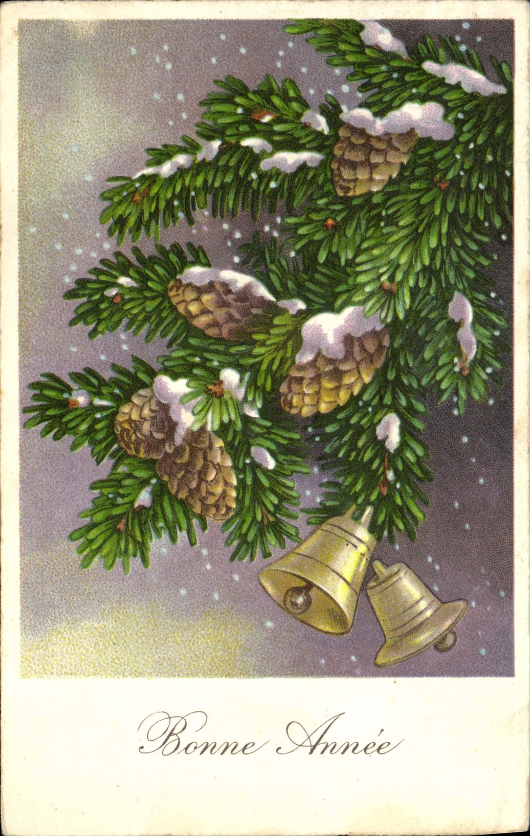 CPA Fantaisie Bonne annee