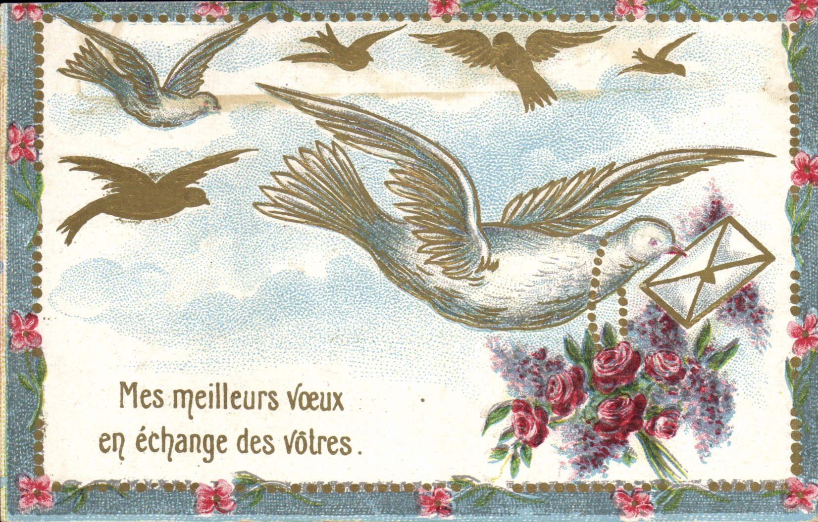 CPA Fantaisie Colombe