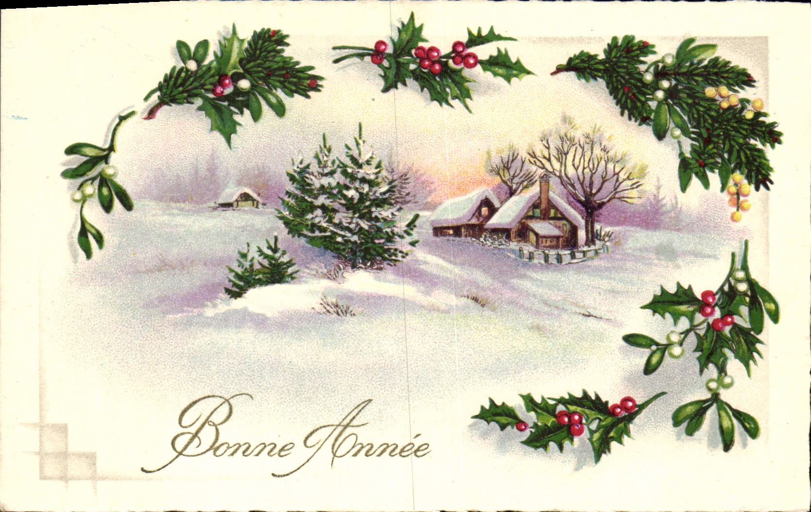 CPA Fantaisie Bonen annee