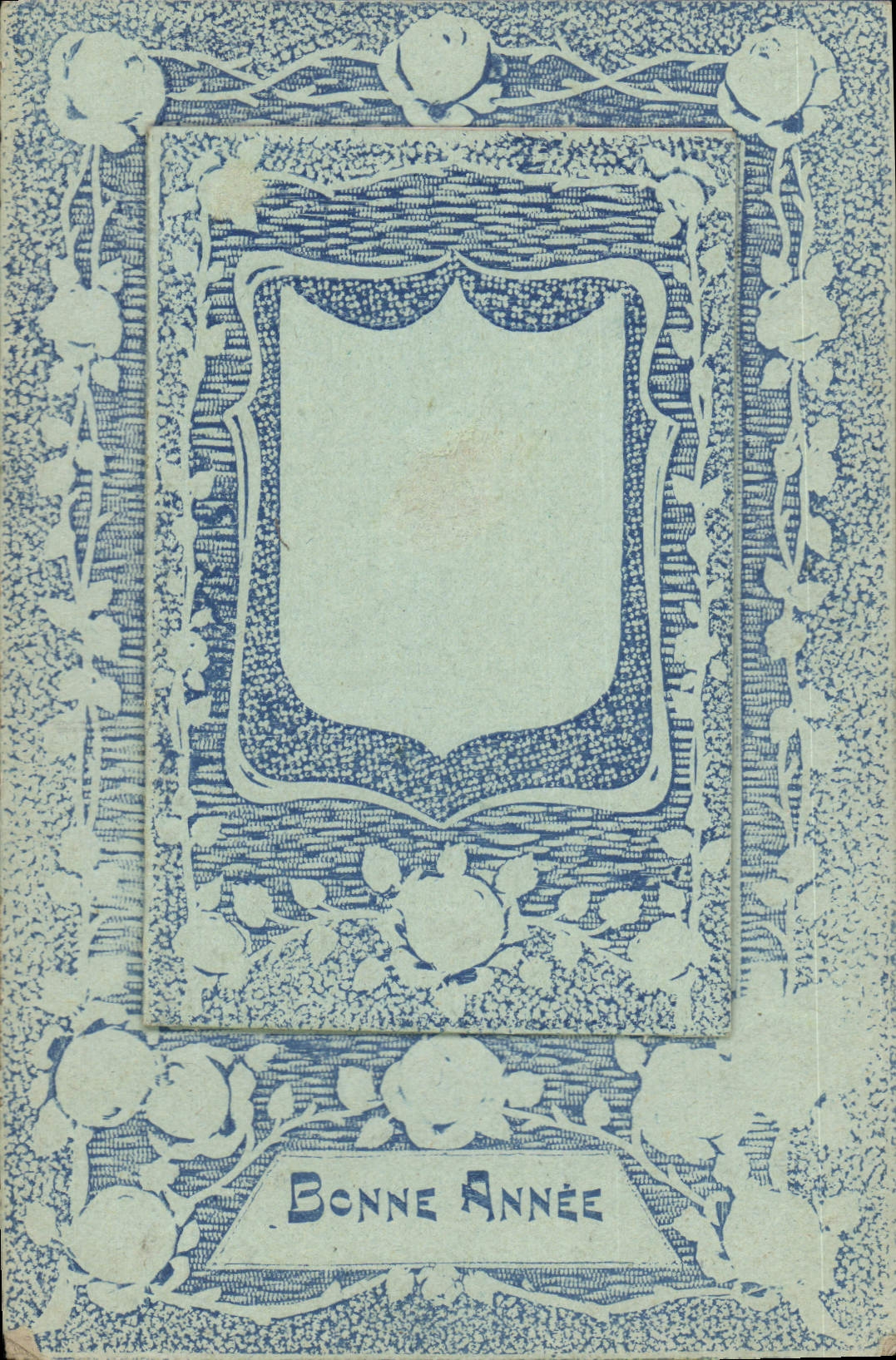 CPA Carte a volet Fantaisie Bonne annee