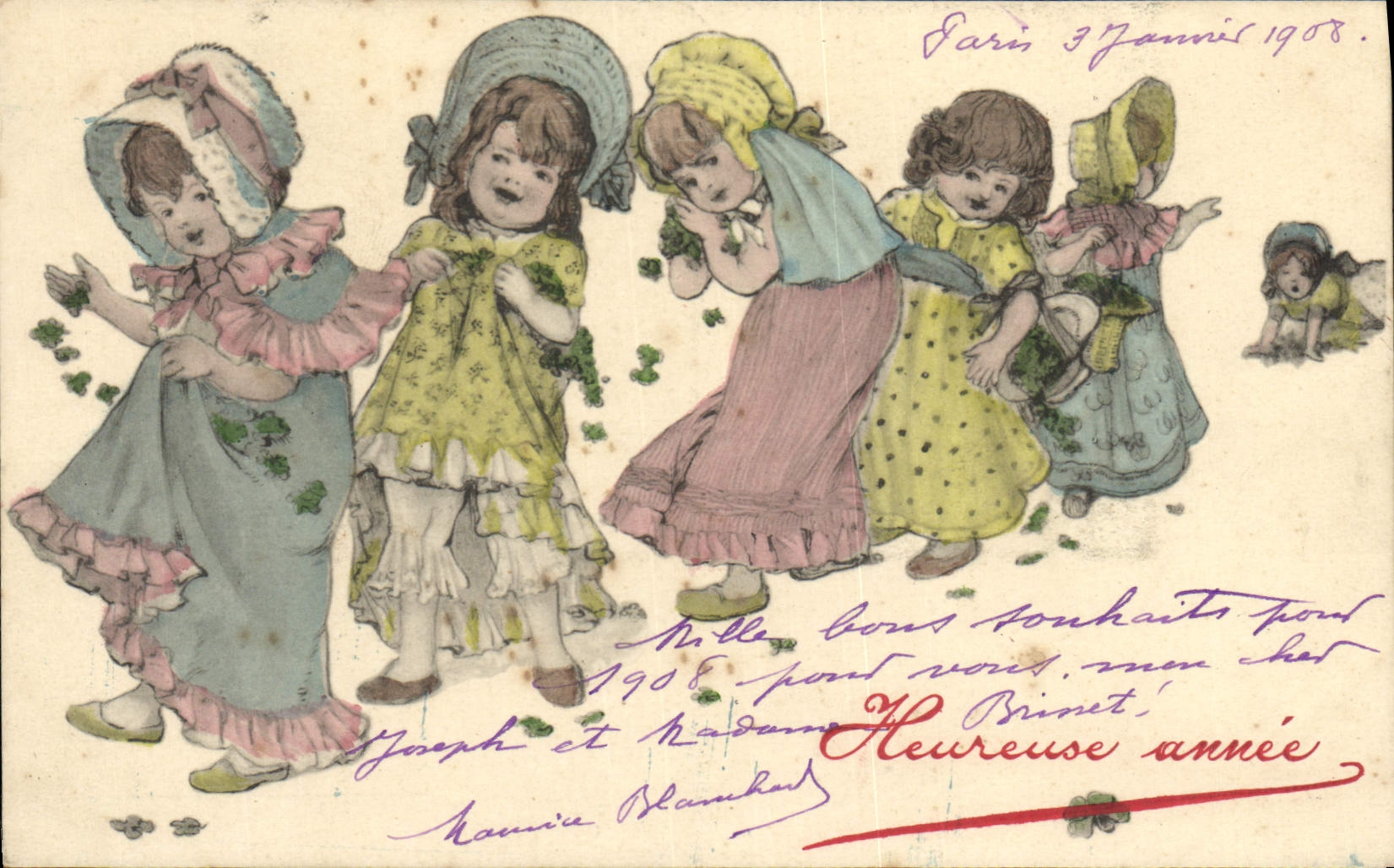 CPA Fantaisie Enfants