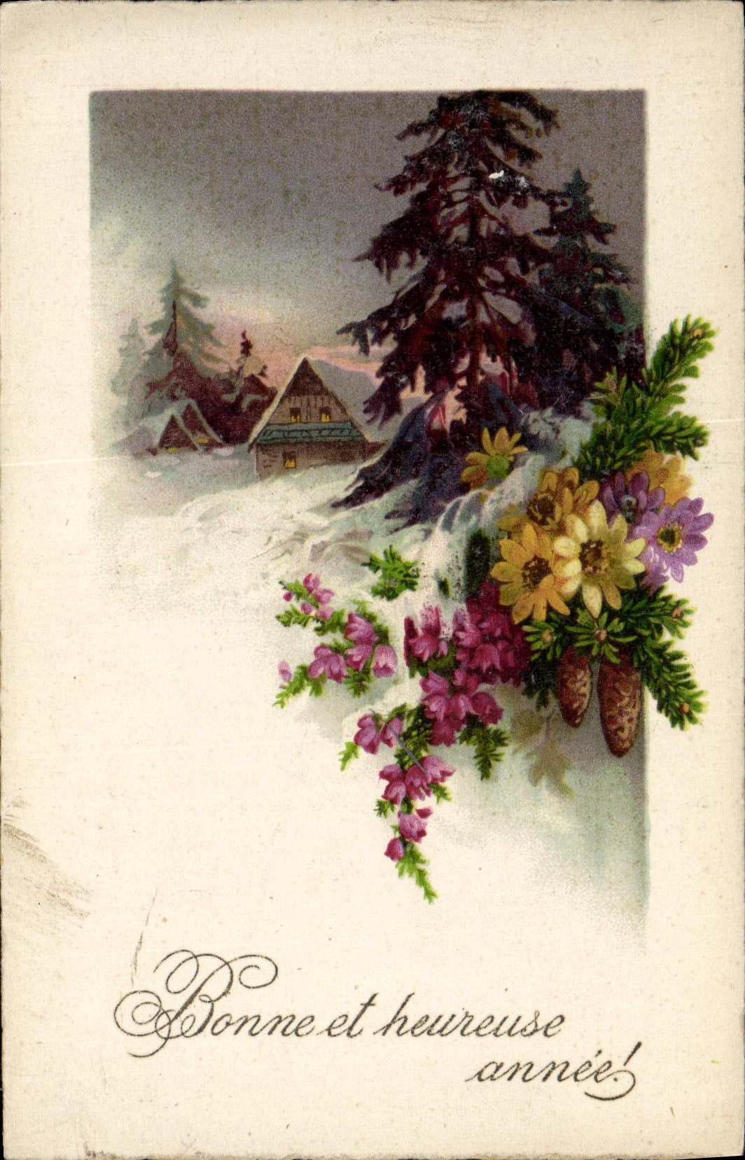 CPA Fantaisie Fleurs 