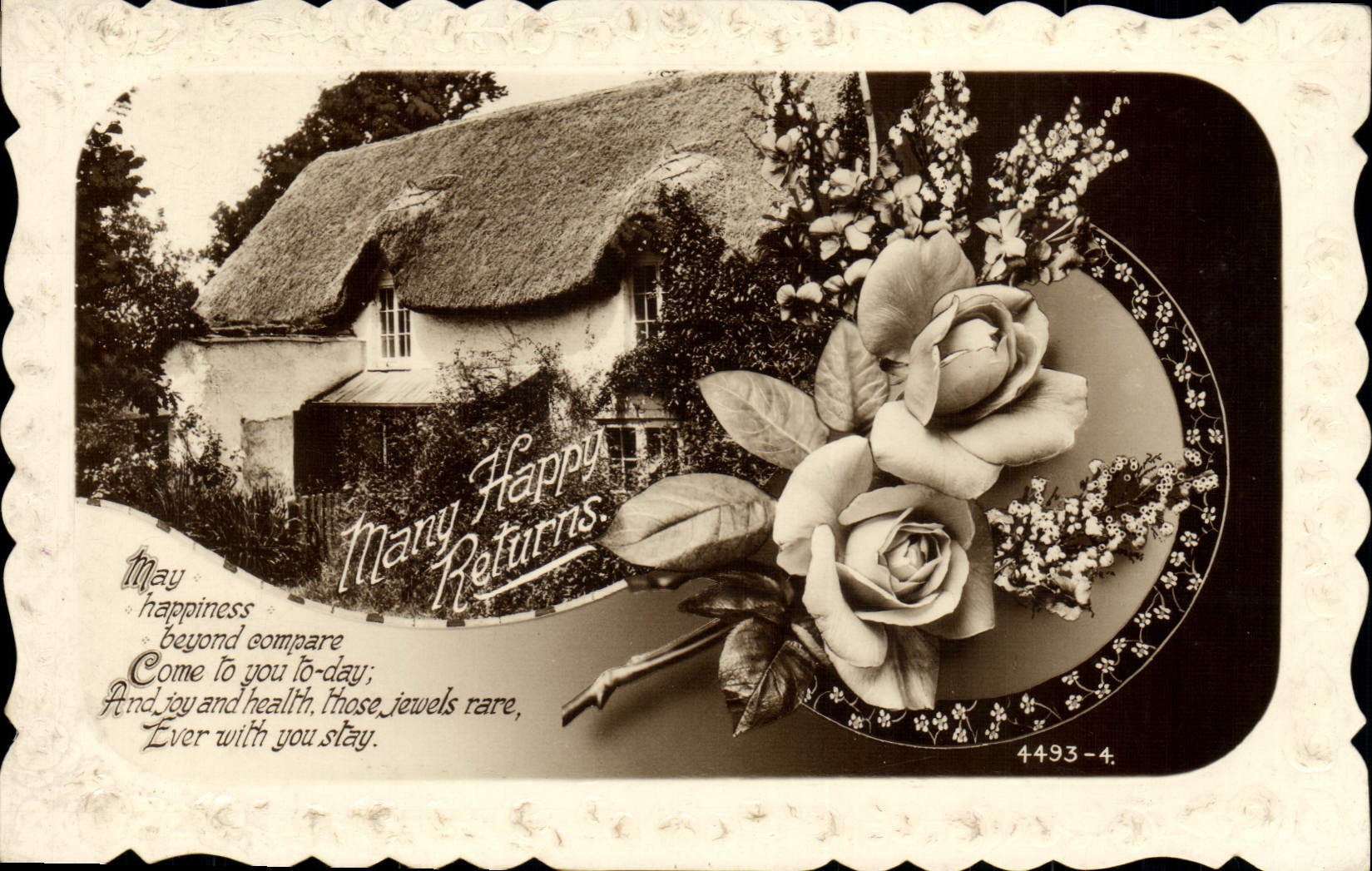 CPA Fantaisie Fleurs