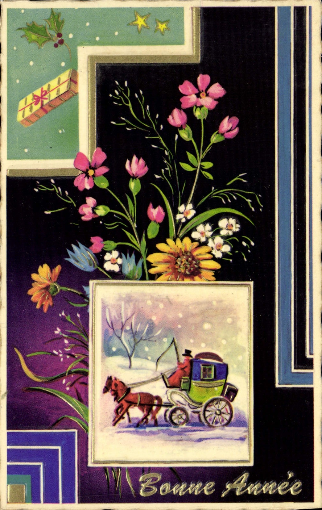 CPM Fantaisie Bonne annee