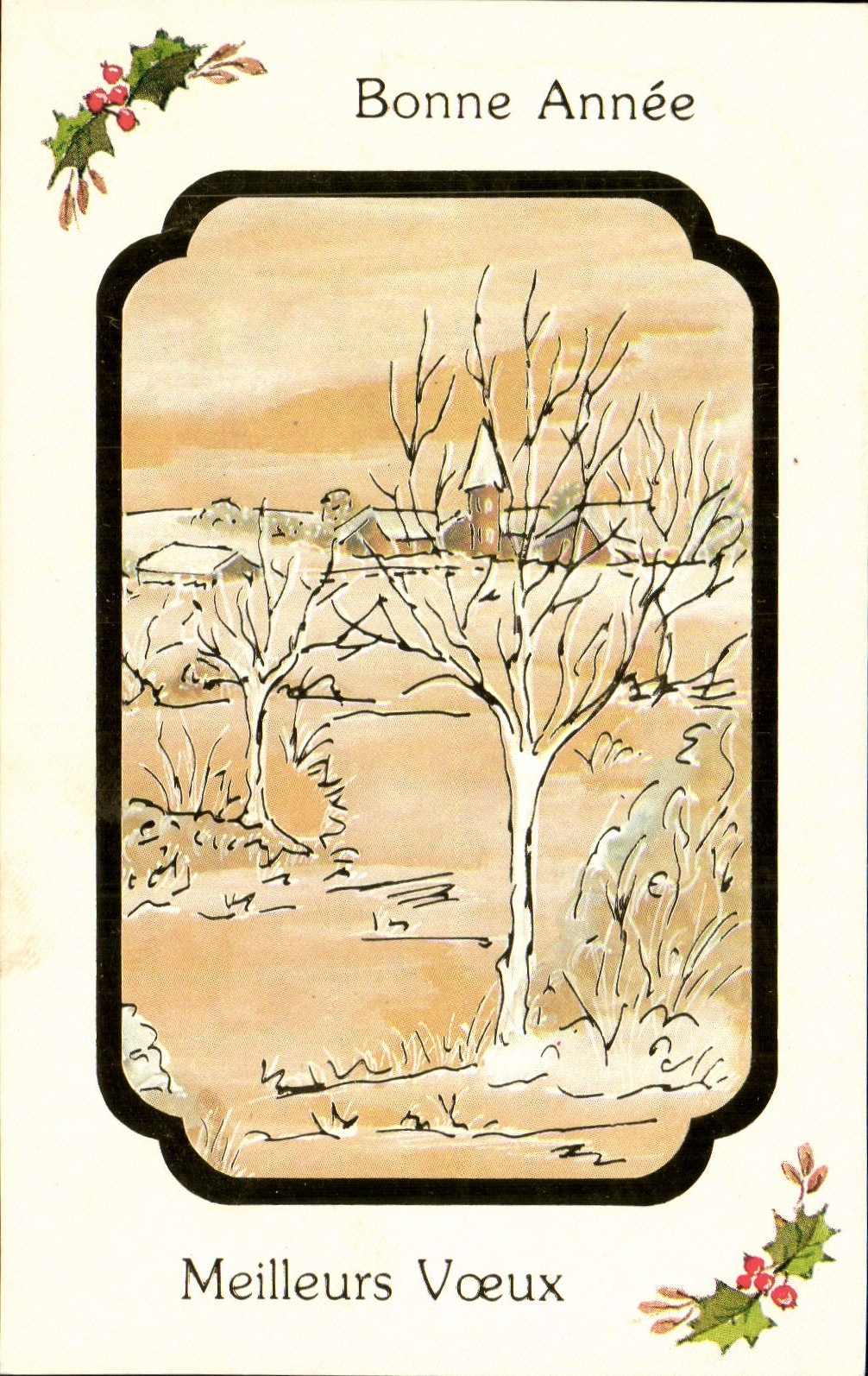 CPM Fantaisie Bonne annee