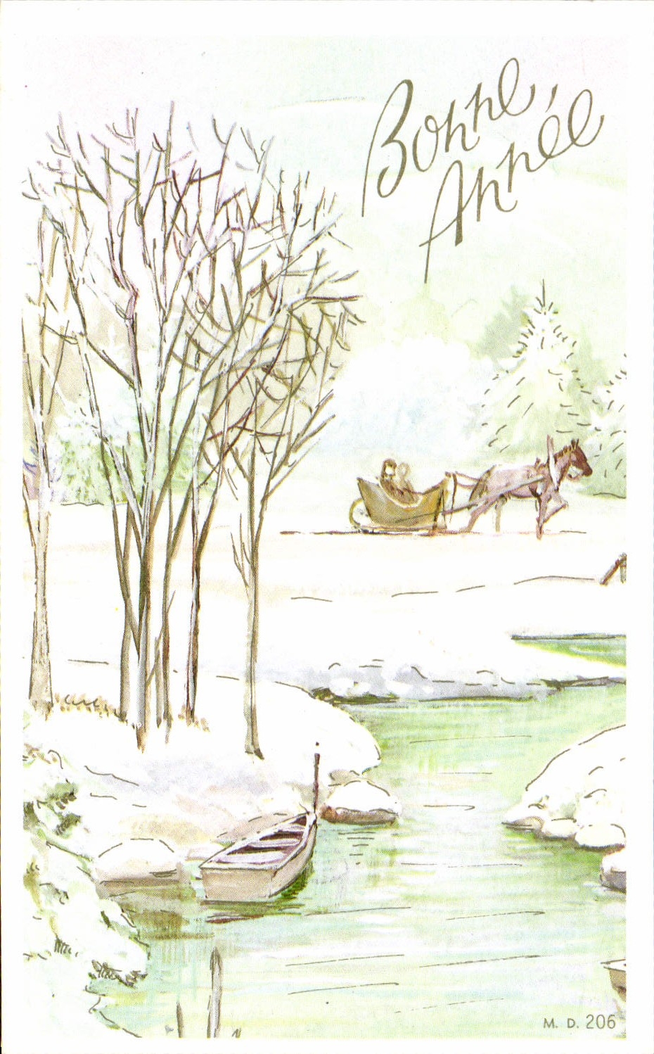 CPM Fantaisie Bonne annee