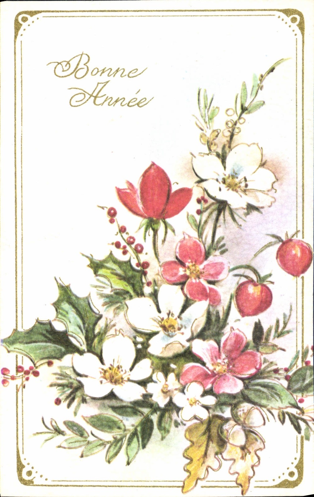 CPM Fantaisie fleurs