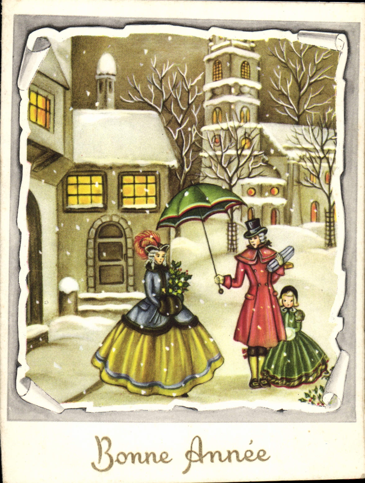 CPM Fantaisie Bonne annee