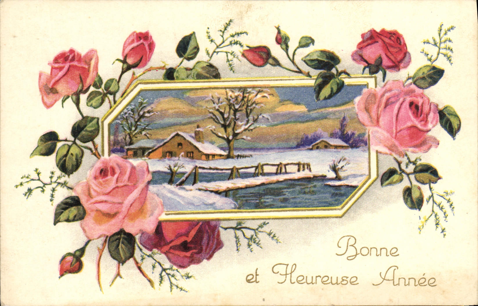 CPA Fantaisie Fleurs