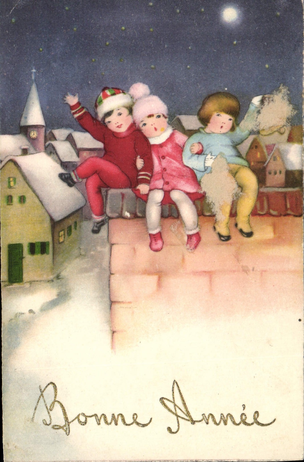 CPA Fantaisie Enfants