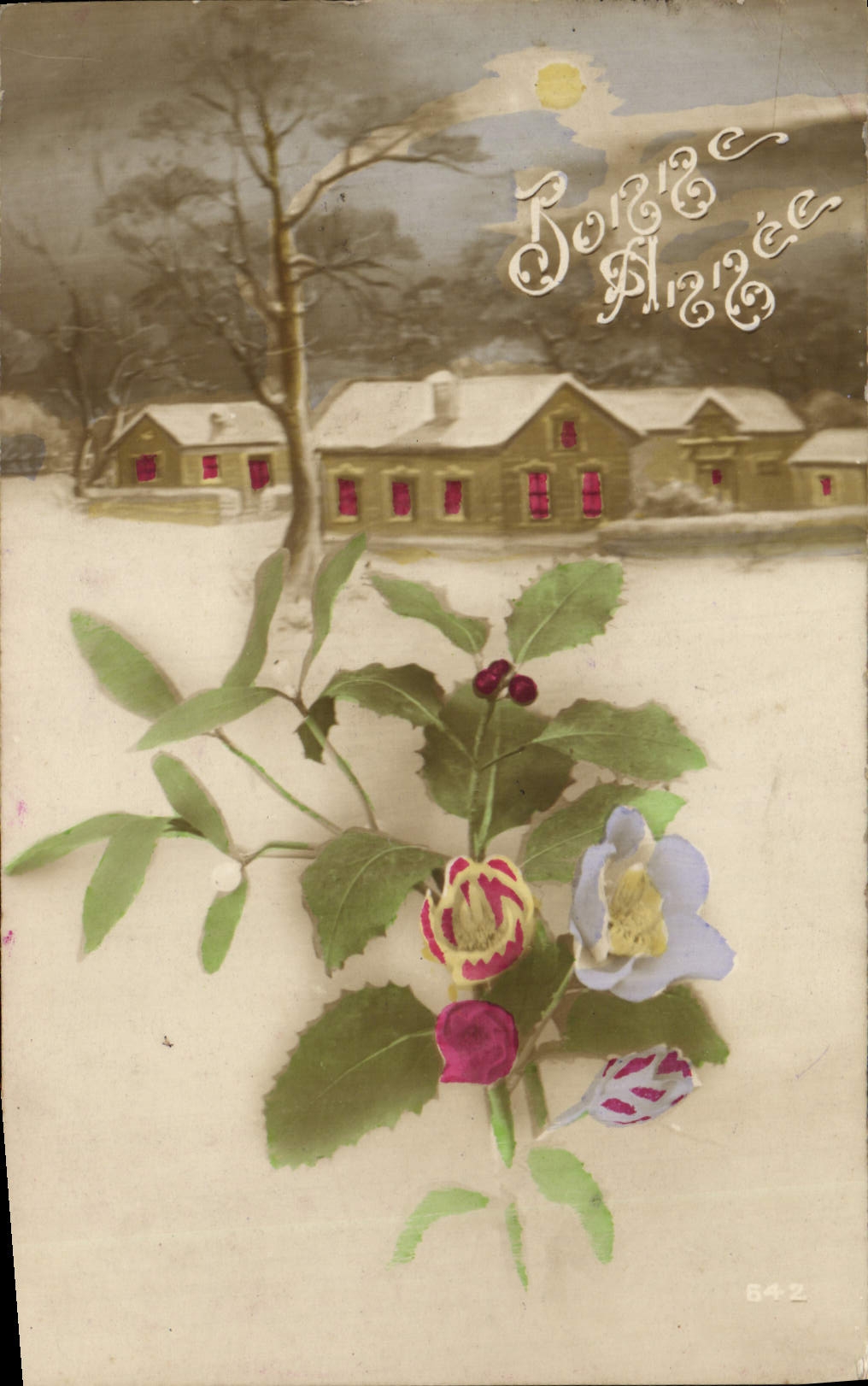 CPA Fantaisie Bonne annee