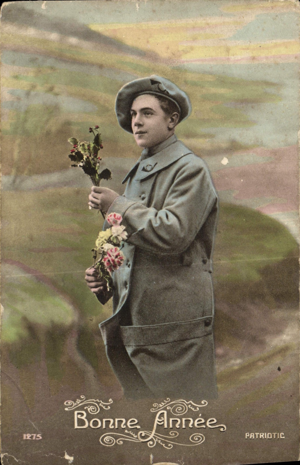 CPA Fantaisie Homme Soldat Militaria