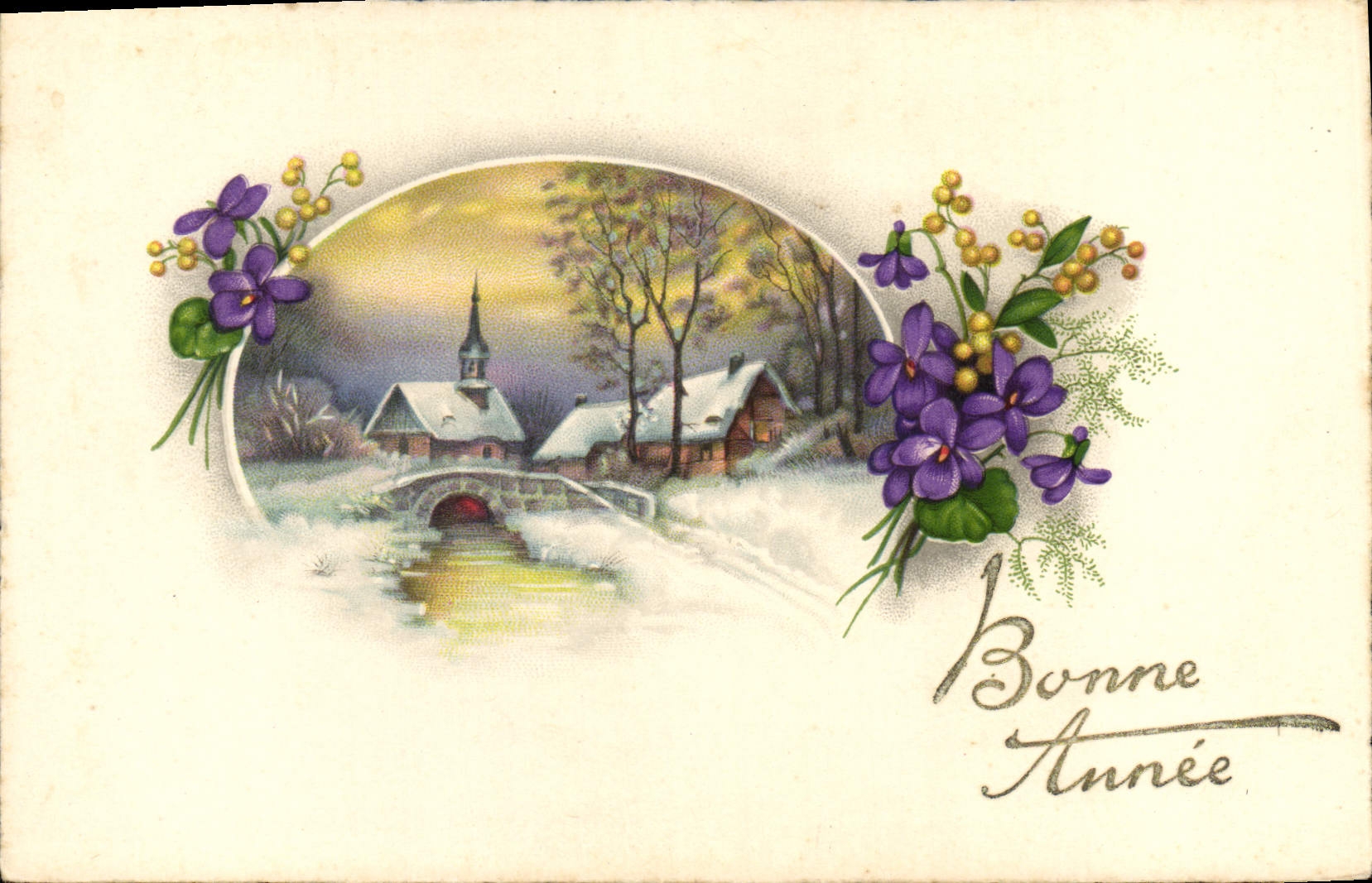 CPA Fantaisie Bonne anne