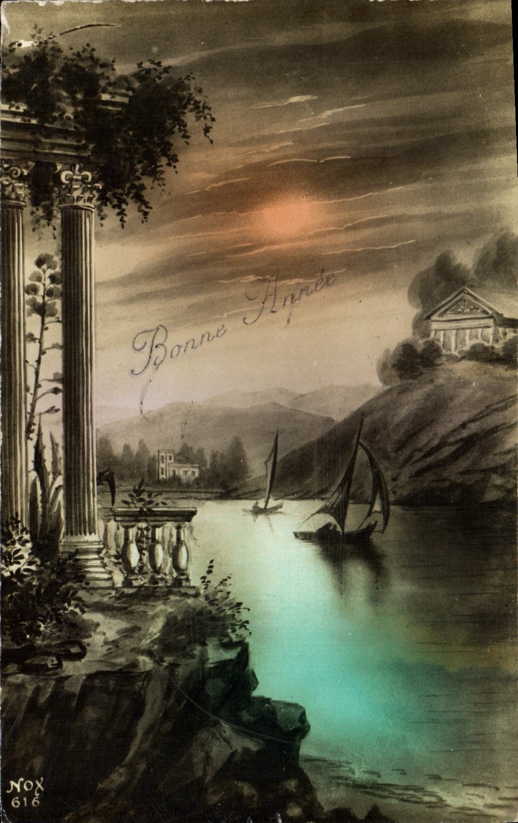 CPA Fantaisie Bonne annee