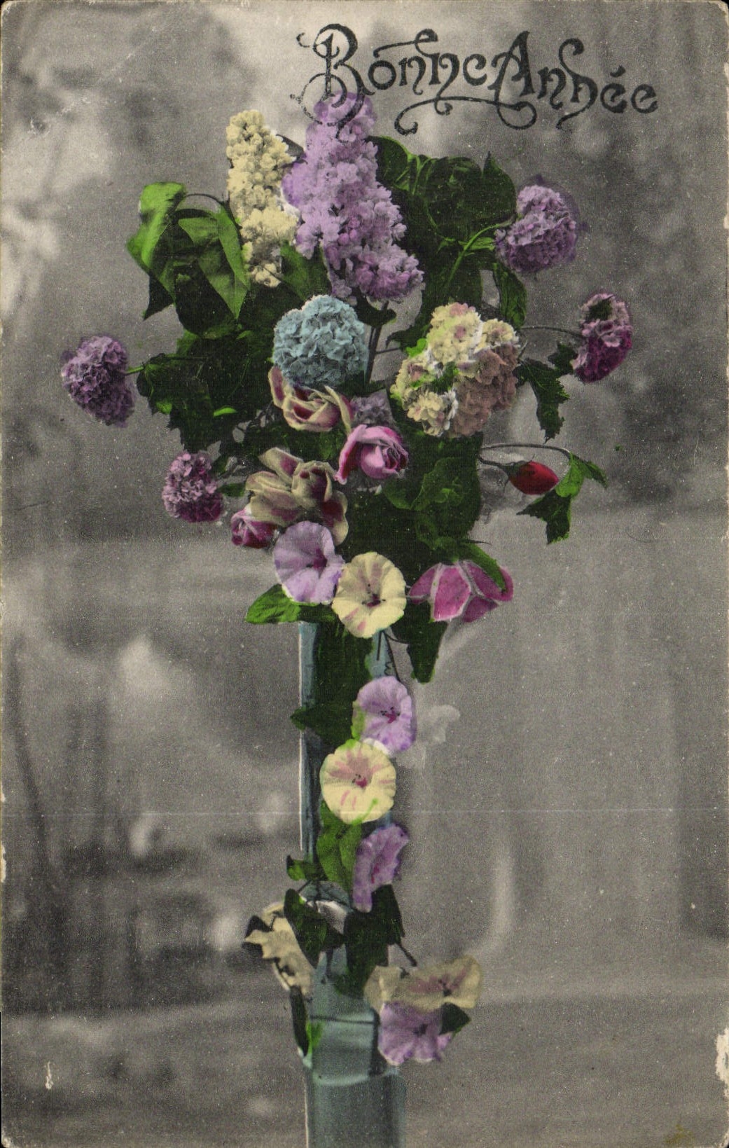 CPA Fantaisie Fleurs