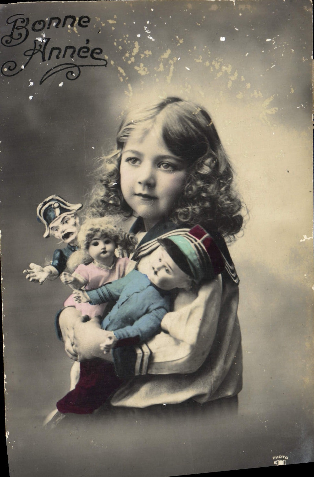 CPA Fantaisie Enfant Poupees