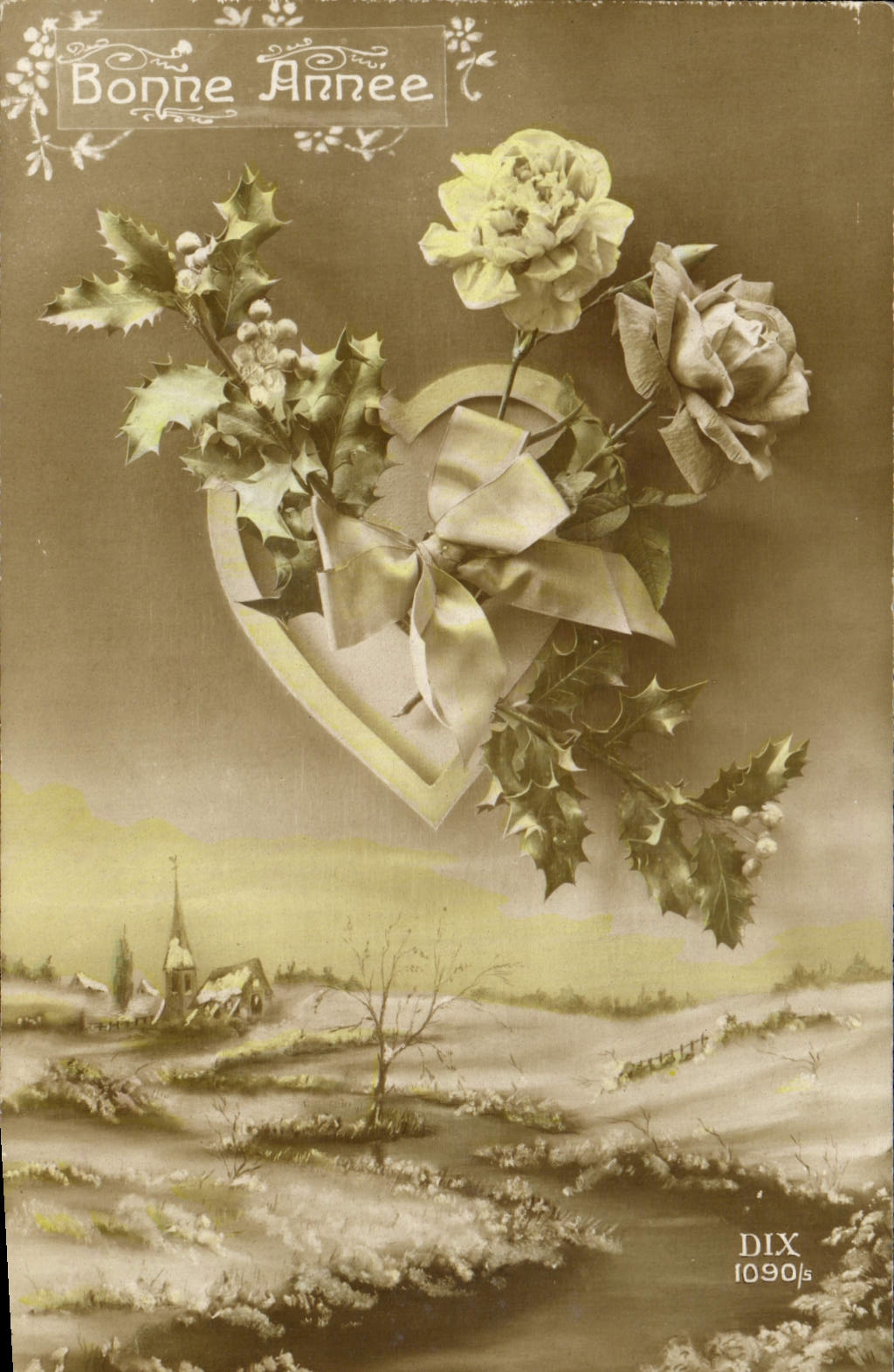 CPA Fantaisie Fleurs