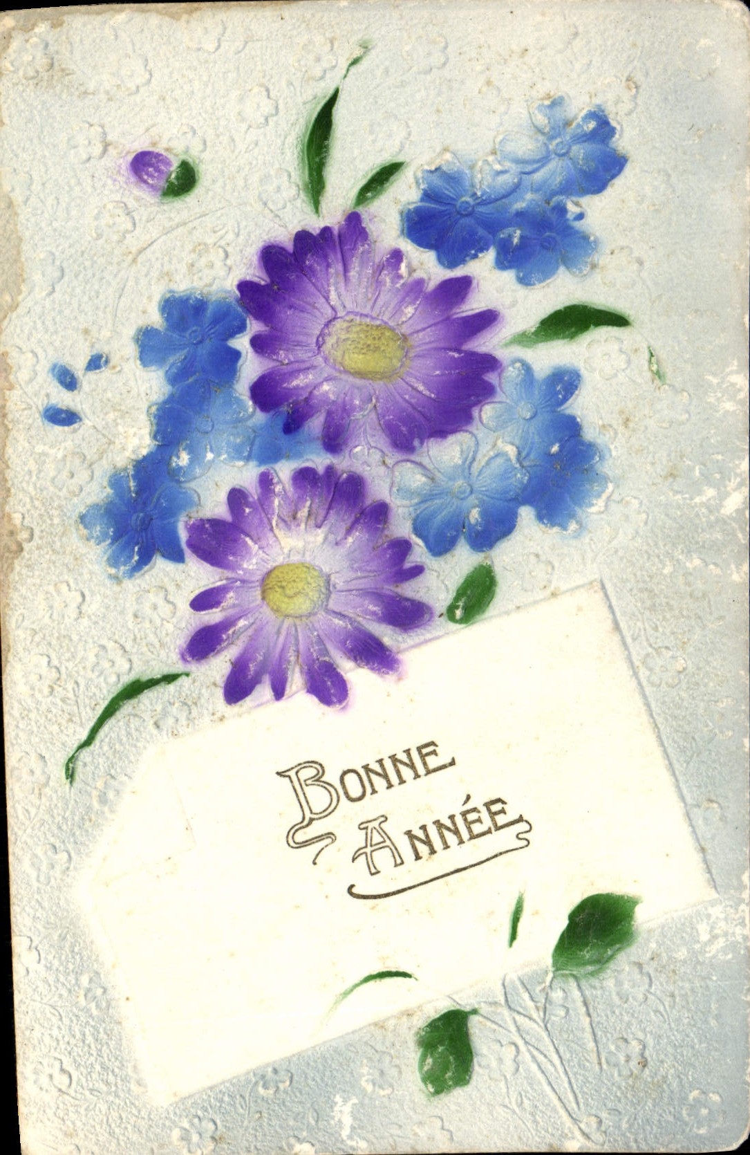 CPA Fantaisie Fleurs