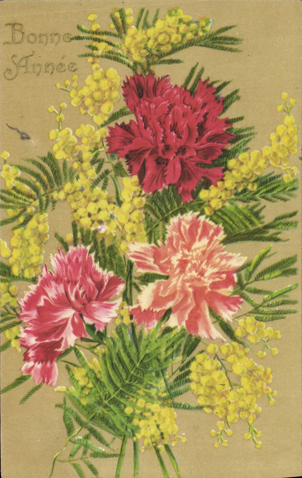 CPM Fantaisie Fleurs