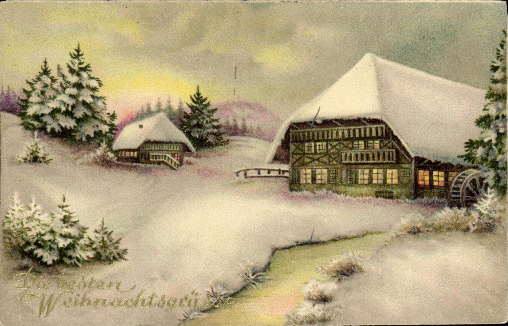CPA Fantaisie Noel