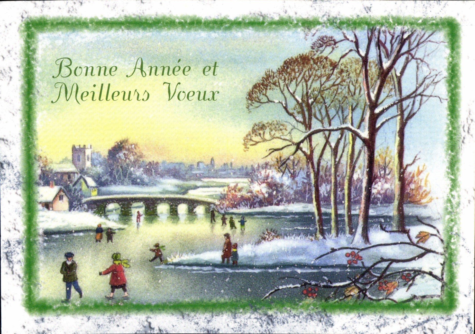 CPM Fantaisie Voeux