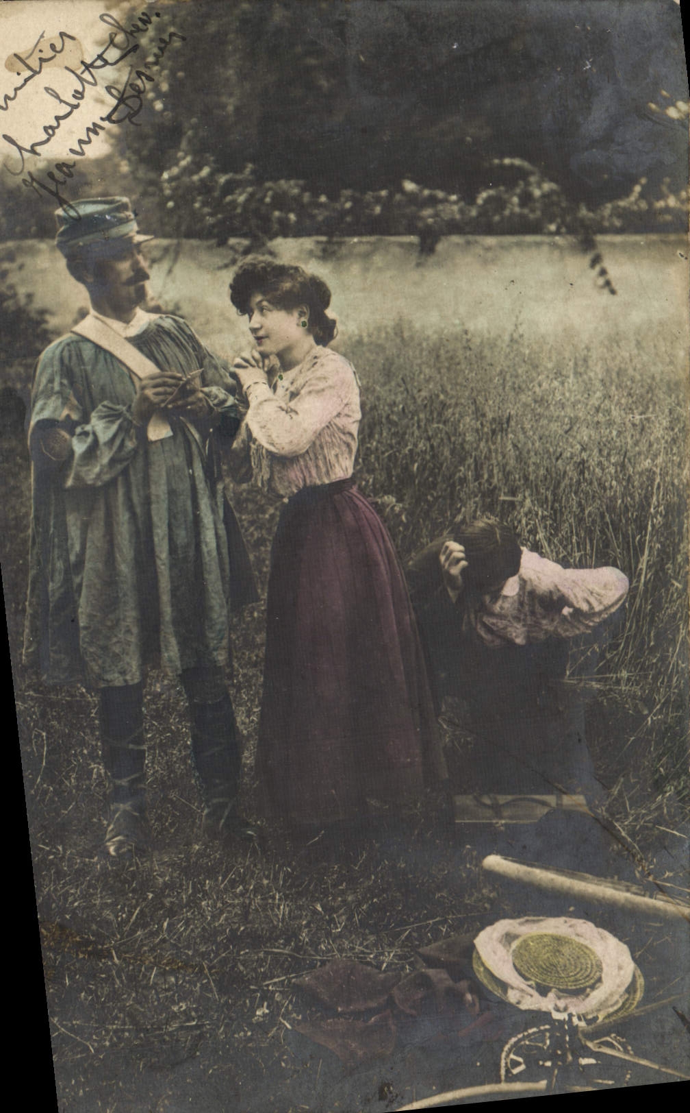 CPA Fantaisie Femme Velo Cycle