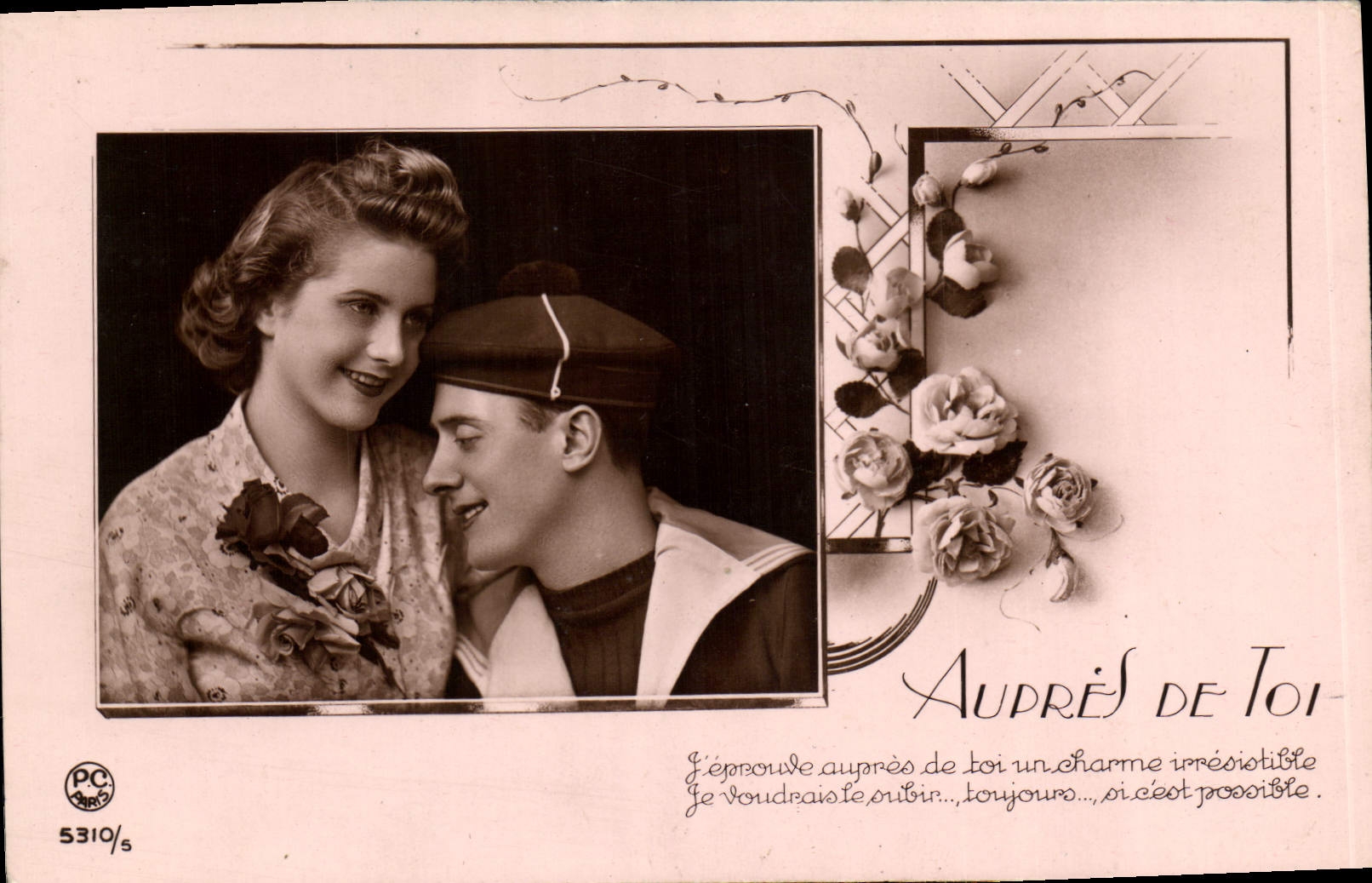 CPA Fantaisie Femme Marin 